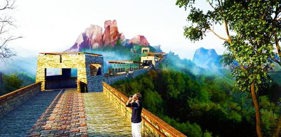 云端漫步 天脊攬勝 邯鄲東太行景區開山迎客